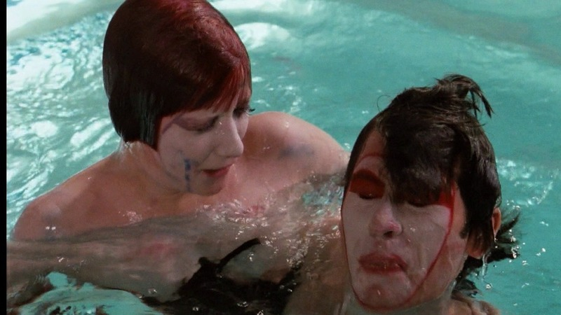 Columbia from The Rocky Horror Picture Show Naked. Breasts, face painted, nude. 746981