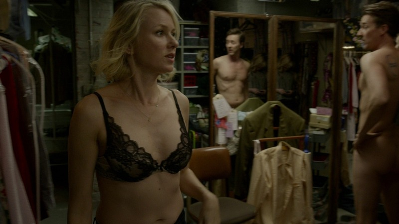 Hottest Naomi Watts Scene in Birdman. Underwear, black lace bra, blonde. 760238