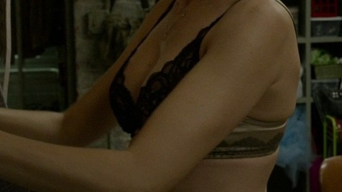 Naomi Watts in Birdman (2014) Underwear Black Lace Bra Blonde 760239