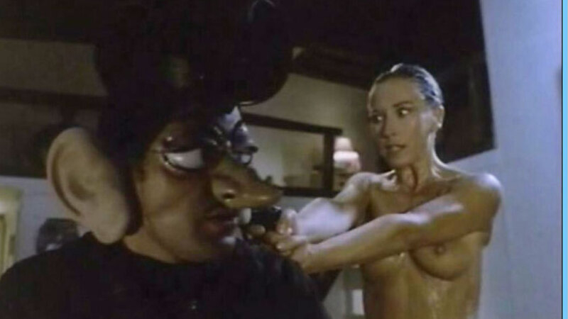 Nudes of Marie Garcin from La guerre des polices. Breasts, brunette, hard nipples. 570096