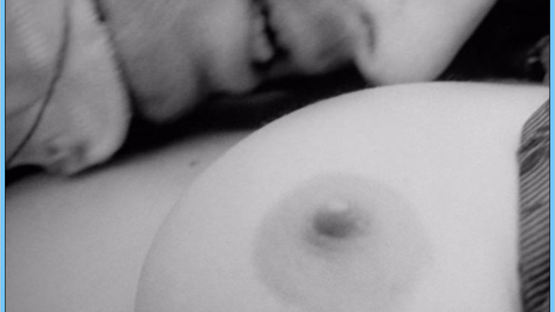 Anne Brochet Nude as Lilith. Breasts, black and white, breast close-up. 562796