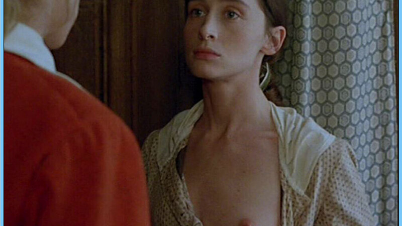 Anne Brochet Nude as Madeleine. Breasts, dress pulled down, hard nipples. 570242