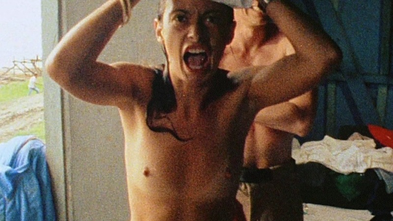Faye Daniels from Cannibal Holocaust Naked. Breasts, beach house, nude. 741965
