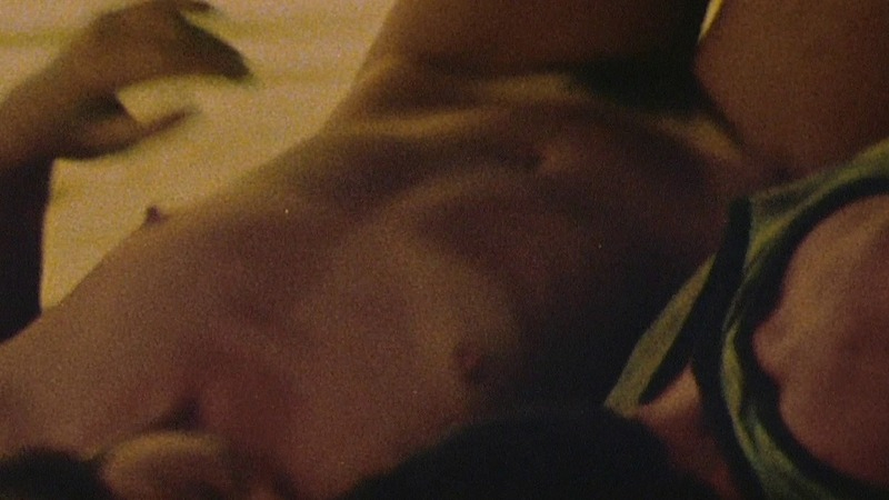 Nudes of Faye Daniels from Cannibal Holocaust. Breasts, Bush, brunette, couple in bed. 741978