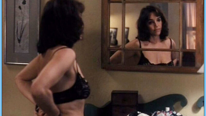 Hottest Brooke Adams Scene in The Unborn. Underwear, black bra, brunette. 570374