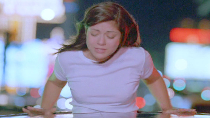 Sexiest Marisol Nichols Scene in Vegas Vacation. Sexy, brunette, in limo. 573943