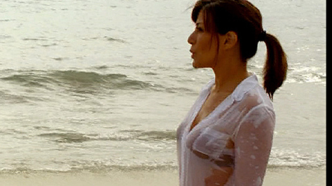 Marisol Nichols in NCIS: Los Angeles (2009-2018) Sexy Beach Bra Through Shirt 689843