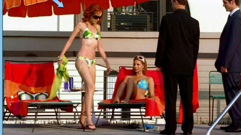 CSI: NY's Sexiest Scenes with Lindy Booth. Bikini, SFW, green bikini. 661062