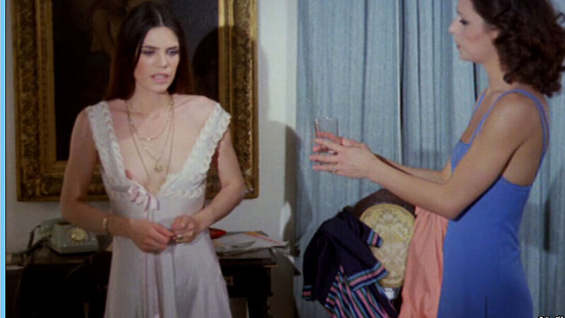Barbara Magnolfi Nude in The Sister of Ursula. Breasts, black hair, breast peeking out. 621502