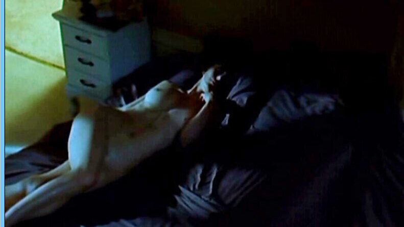 Natacha Lindinger Nude as Hélène. Breasts, hard nipples, laying in bed. 611270