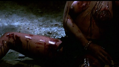 Raffaella Offidani in Castle Freak (1995) Breasts Bloody Breast Cut Off 735904