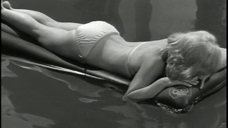 Sexiest Scenes of Laura Knapp from The Girl Hunters. Bikini, SFW, back exposed. 750239