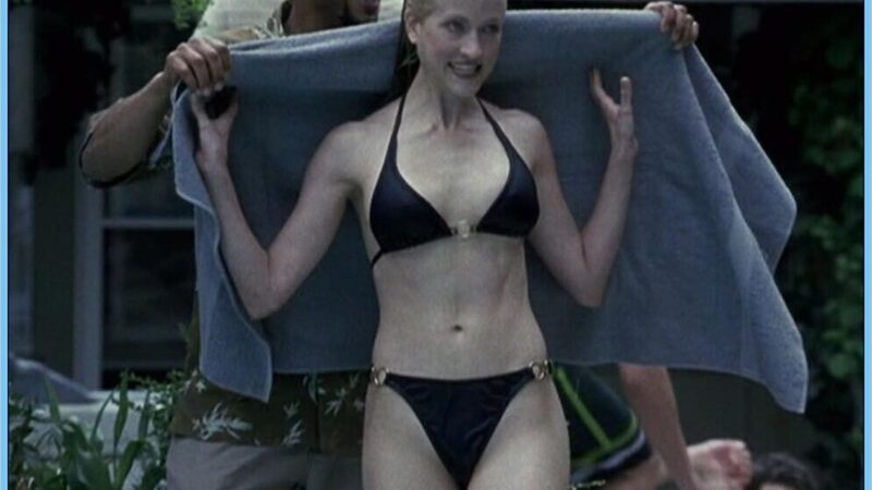 Sexiest Lori Heuring Scene in True Blue. Bikini, SFW, bath towel. 597139
