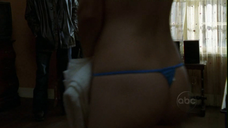 Line of Fire's Sexiest Scenes with Sarah Thompson. Underwear, SFW, back exposed. 660474