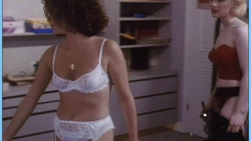 Hottest Nicole de Boer Scene in Prom Night IV. Underwear, SFW, blonde. 571220