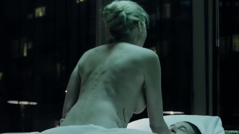 Estella Warren in The Stranger Within (2013) Sexy Back Exposed Blonde 728583