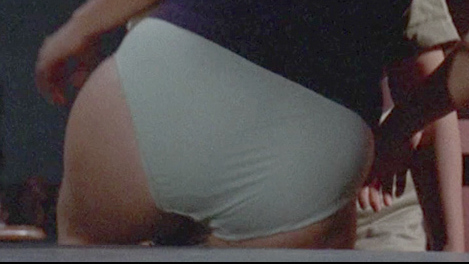 Hottest Judith Brown Scene in The Big Doll House. Underwear, SFW, blue panties. 699698