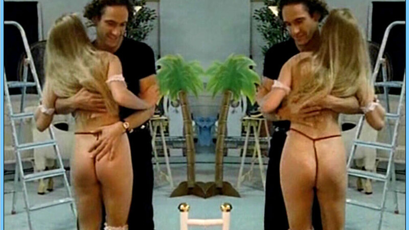 Hottest Anne-Sophie Briest Scene in Natalie - Endstation Babystrich. Thong, black g-string, blonde. 592904