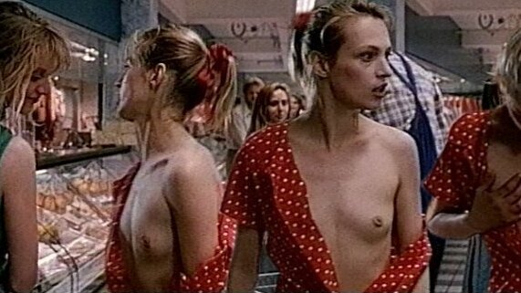 Ann-Gisel Glass Naked as Linda. Breasts, nude, open shirt. 571455