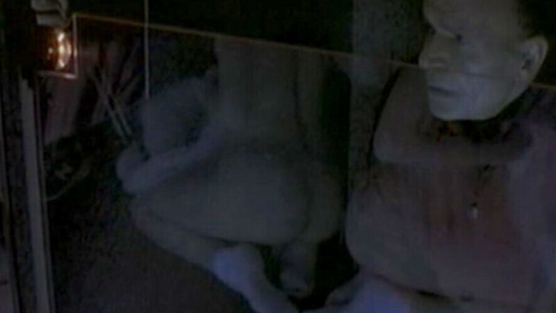 Ann-Gisel Glass Nude as Nana. Butt, nude, reflection in mirror. 608108