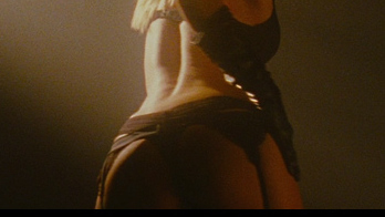 Sexiest Sienna Guillory Scene in The Big Bang. Thong, black bra, black thong. 696145