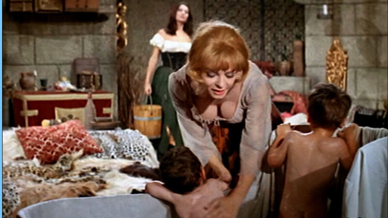 Sexiest Scenes of Angélique de Peyrac from Angélique: The Road to Versailles. Sexy, bathtub, bent over. 642173