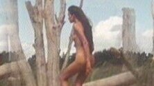 Laurence Treil Nude in La vouivre. Breasts, Butt, brunette, collage. 572170