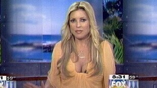 Sexiest Scenes of Weather Woman from Good Day L.A.. Sexy, cleavage, collage. 656351