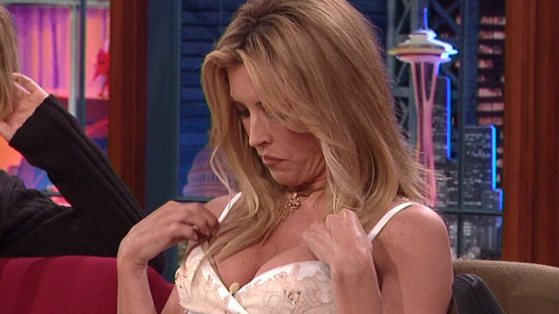 Sexiest Jillian Barberie Scene in The Tonight Show with Jay Leno. Sexy, SFW, blonde. 659467