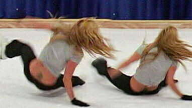 Herself from Skating with Celebrities Naked. Butt, Sexy, accidental skin, blonde. 665435
