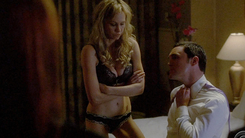 Marnette Patterson in The Mentalist (2008-2013) Underwear Audience Bed 695009