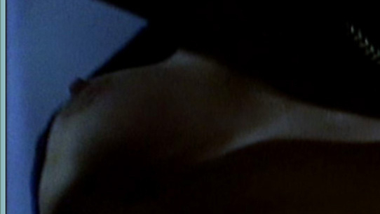 Landon Hall Naked in Cyberella: Forbidden Passions. Breasts, brunette, collar. 572845