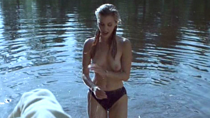 Michelle White Naked in Sacrifice. Breasts, black bikini, brunette. 561775