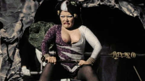 Susan Tyrrell in Forbidden Zone (1980) Breasts Breasts Cave 780619