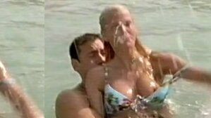 Silke Klever from Und tschüss in Amerika Naked. Breasts, beach, blonde. 573179