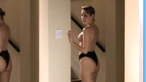 Nudes of Charise from The Pornographer. Breasts, Thong, black heels, black thong. 570042
