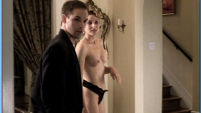 Charise from The Pornographer Naked. Breasts, Thong, black panties, brunette. 570041