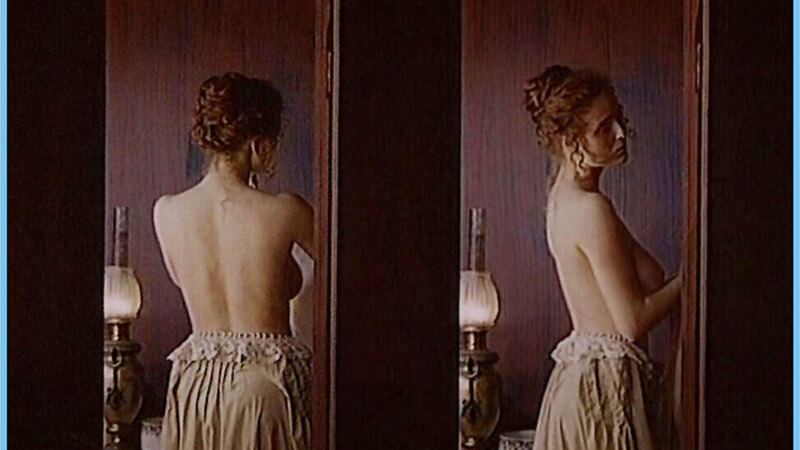 Markéta Hrubesová Naked as Katerina. Breasts, back exposed, curly hair. 573681