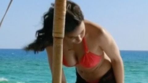 Emmanuelle Chriqui in Murder in the First (2014-2016) Bikini Beach Bikini 772421