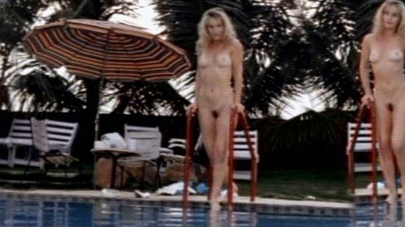 Carolyn from Tropical Heat Naked. Breasts, Bush, blonde, full frontal. 538703
