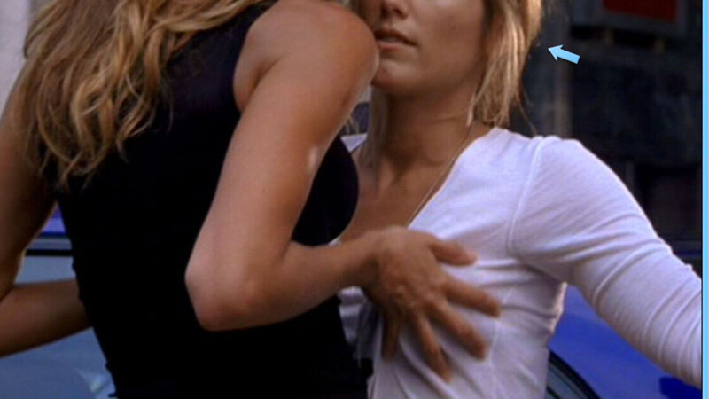 Hottest Lt. Marta Robbins Scenes. Sexy, SFW, woman touching bra. 618927