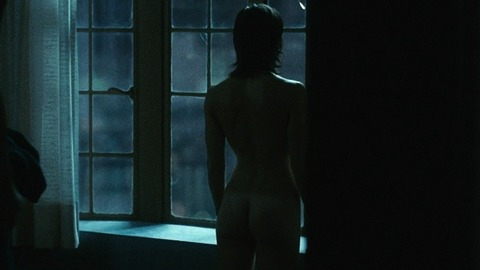 Jessica Biel Nude in Powder Blue. Butt, brunette, couple. 761368