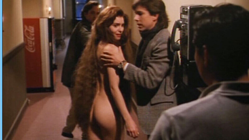 Maria Ford Nude in The Unnamable II. Butt, brunette, long hair. 574102
