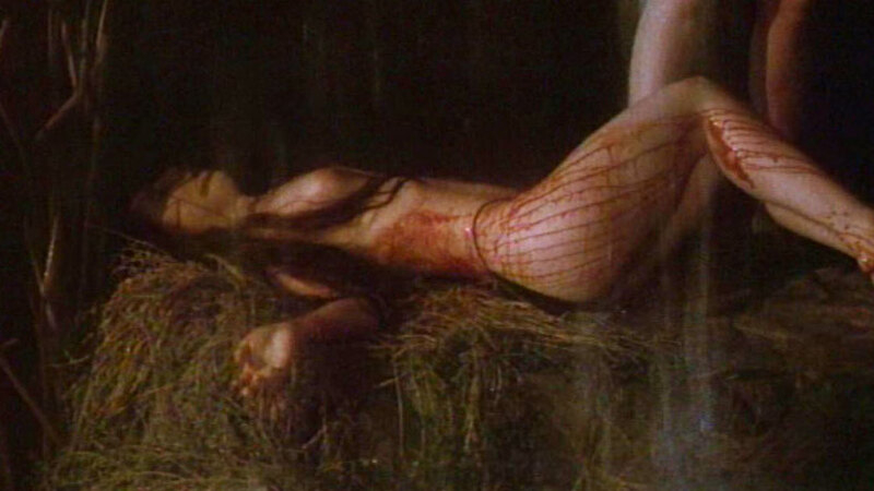 Maria Ford Nude in The Haunting of Morella. Breasts, bloody, brunette. 579820