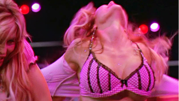 Sexiest Brass Pole Dancer Scenes. Sexy, SFW, arched back. 656152