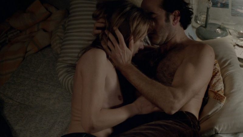 Sylvie Testud Naked as Louise. Breasts, blonde, couple in bed. 735693