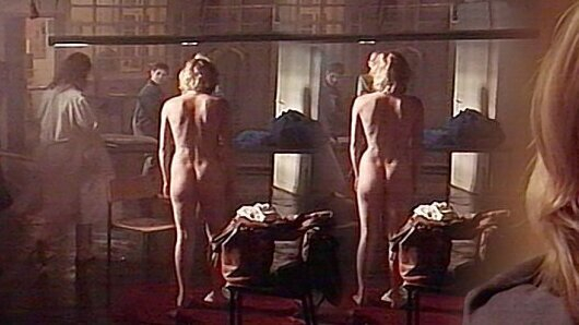 Nina Petri Nude as Johanna Schneider. Breasts, Butt, back exposed, blonde. 607610