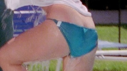 Hottest Jewel Shepard Scene in Mission: Killfast. Bikini, SFW, blue bikini. 732158