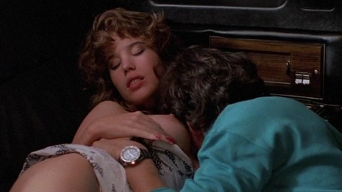 Jewel Shepard in My Tutor (1983) Breasts Underwear Back Seat Of Car Breasts 780640