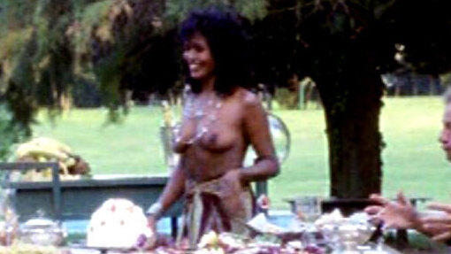 Zeudi Araya Naked in Tesoro mio. Breasts, Black, big breasts. 624409